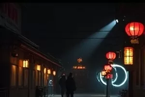 《第七码头》谍战剧集封面，老式码头集装箱与雾气弥漫